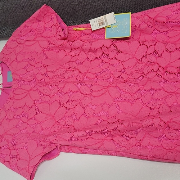 Cece petite floral lace lined dress - Picture 14 of 15